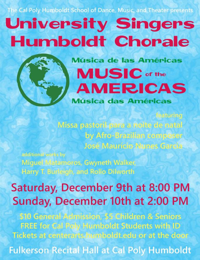 University Singers &amp;amp; Humboldt Chorale